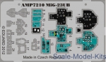 Photo-etched parts: Photoetched set for ART Model MiG-23UB, AMP, Scale 1:72