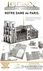 ICX003 3D pazle: Notre Dame Paris