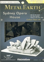 MMS053 Metal 3D puzzle Sydney opera house