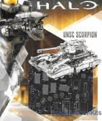 MMS297 3D puzzle: Halo UNSC Scorpion