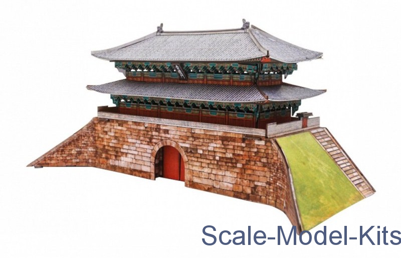 43 pcs 288 Chinese Pavillion by Clever Paper UMBUM Innovative 3D Puzzle