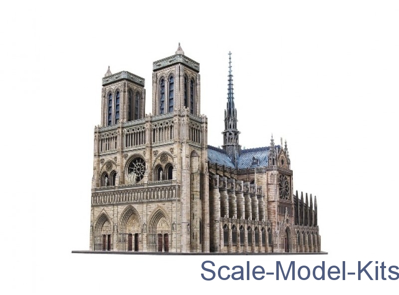 Umbum - 3D Puzzle Dame de Paris" - plastic scale model kit 1:200 (UB387)//Scale-Model-Kits.com