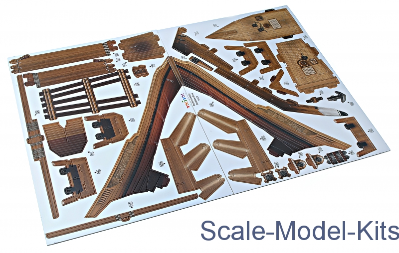 cardboard model kits